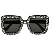 Boland - Bling Bling Party Glasses (Black) - Adult - Fancy Dress Central