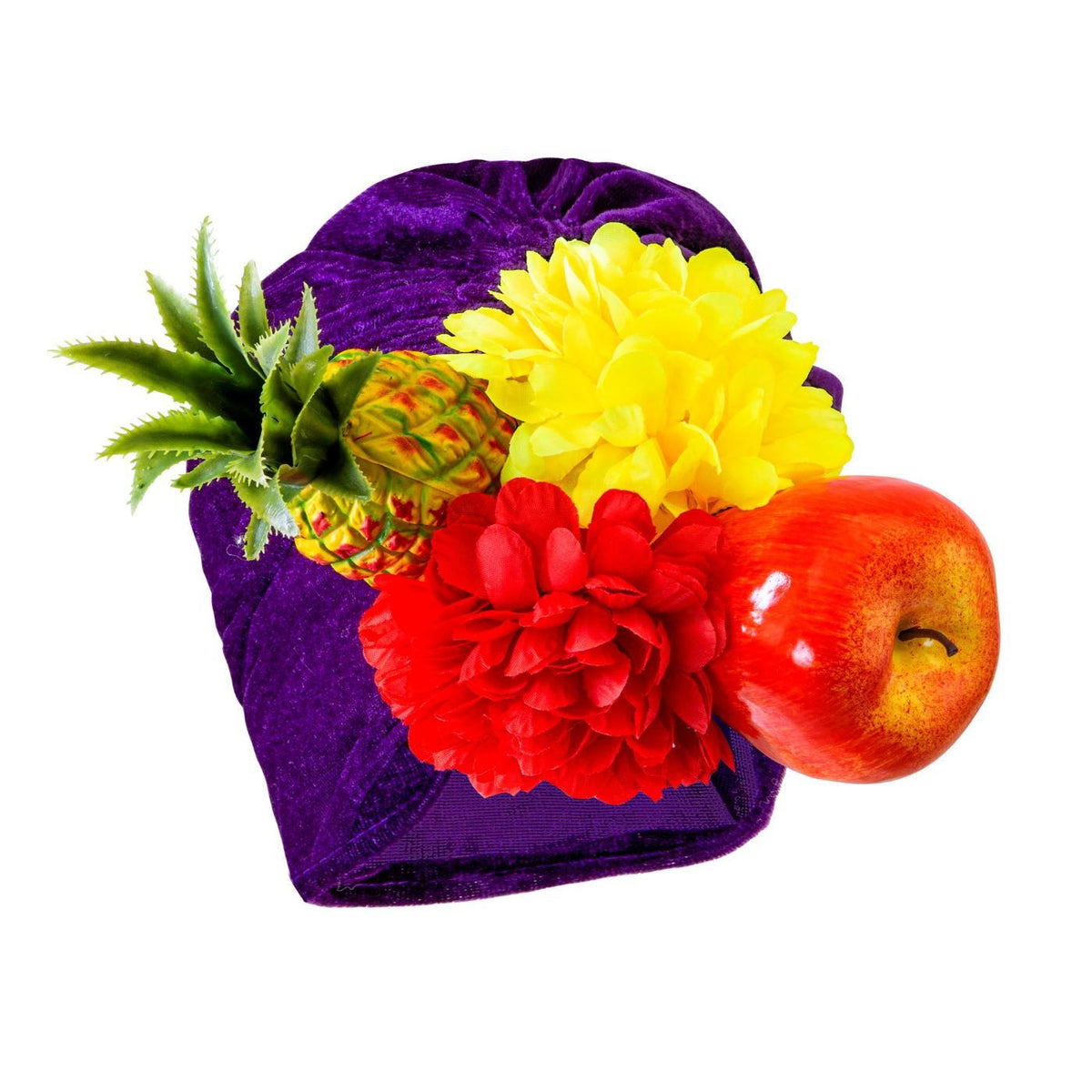 Tropical Fruit & Flower Hawaiian Hat - Women