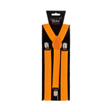 Wicked Costumes Ltd - Braces (Neon Orange) - Adult - Fancy Dress Central