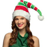 Stripy Santa Hat - Adult