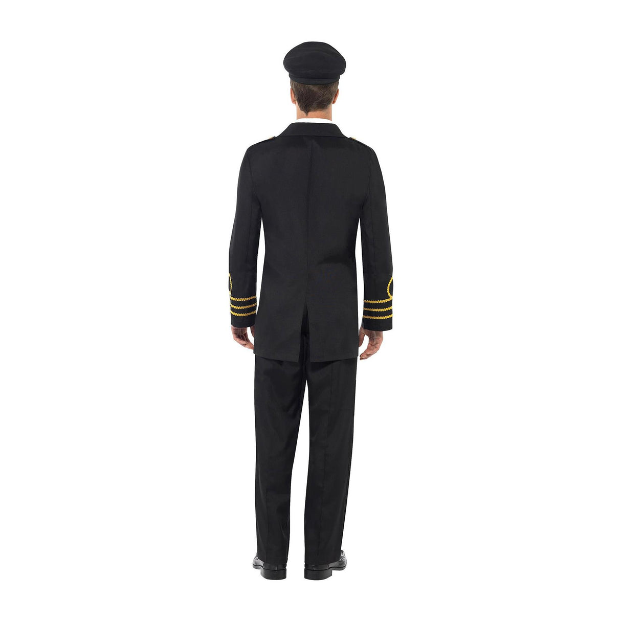 Black Navy Officer Costume - Men