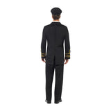 Black Navy Officer Costume - Men