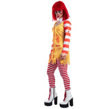 Smiffys - Kreepy Killer Clown Costume - Women - Fancy Dress Central
