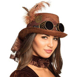 Steampunk Goggle Hat - Adult