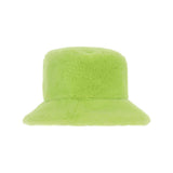 Smiffys - 90s Fur Bucket Hat (Green) - Adult - Fancy Dress Central
