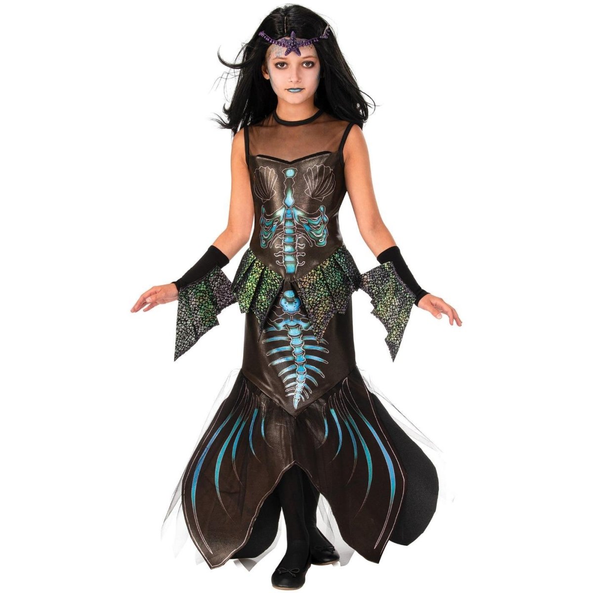 Rubies - Zombie Mermaid Costume - Girls - Fancy Dress Central