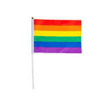 Wicked Costumes - Rainbow Flag on Stick - Fancy Dress Central