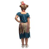 Boland - Evil Clownette Costume - Girls - Fancy Dress Central