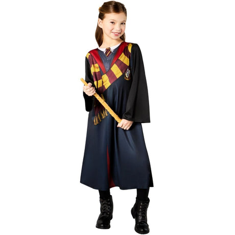 Rubies - Hermione Granger Harry Potter Deluxe Robe Kit - Girls - Fancy Dress Central