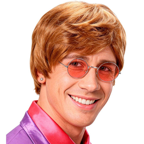 Widmann - 70s Pop Star Wig - Men - Fancy Dress Central