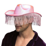 Fancy Dress Central - Fabulous Cowboy Hat (Baby Pink) - Adult - Fancy Dress Central