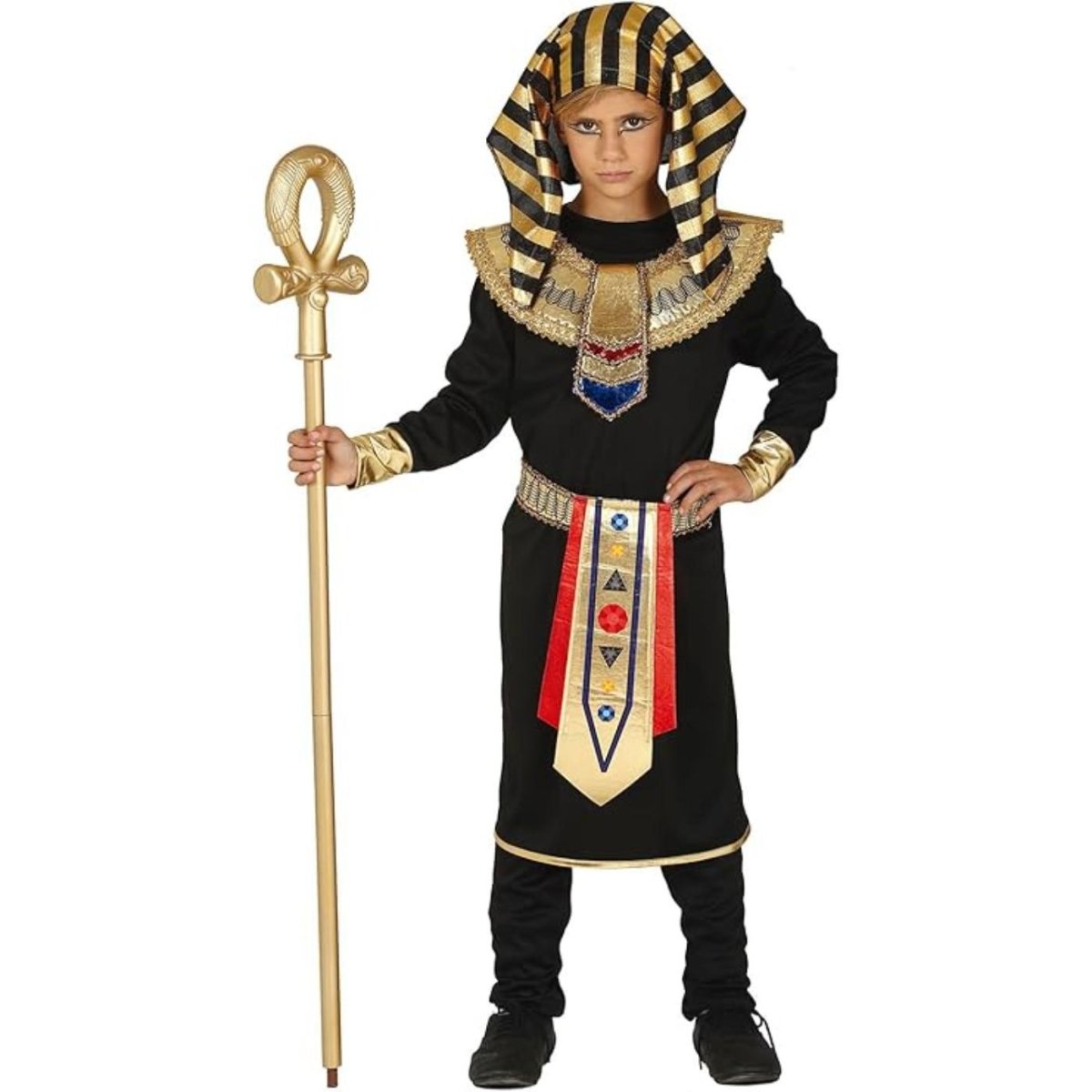 Fiestas Guirca - Egyptian Pharaoh Costume - Boys - Fancy Dress Central