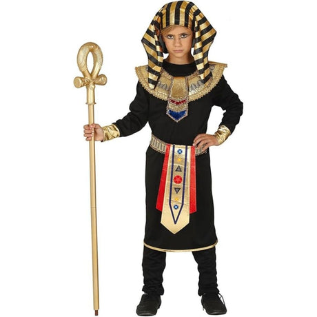 Fiestas Guirca - Egyptian Pharaoh Costume - Boys - Fancy Dress Central