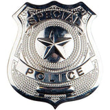 Wicked Costumes Ltd - Metal Police Badge - Adult - Fancy Dress Central