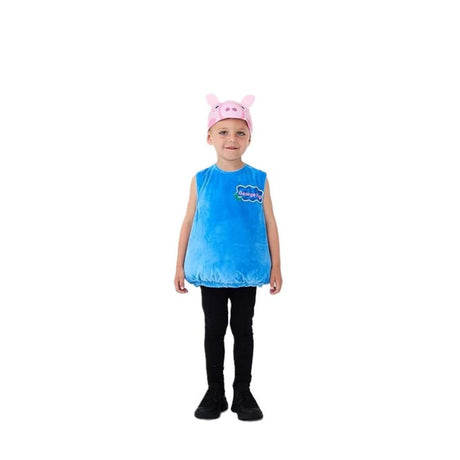 Blues Group - George Pig Costume - Boys - Fancy Dress Central
