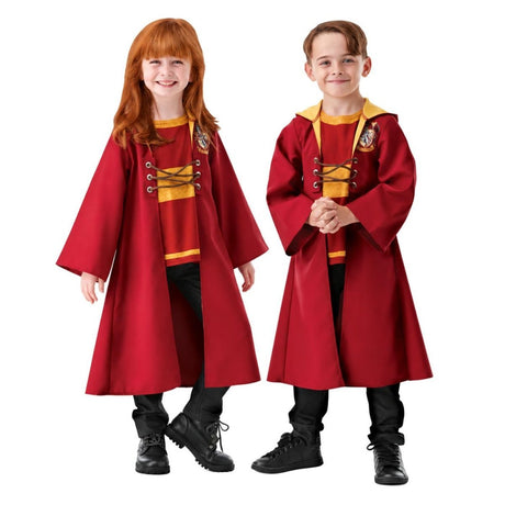 Rubies - Harry Potter Gryffindor Quidditch Robe - Child - Fancy Dress Central