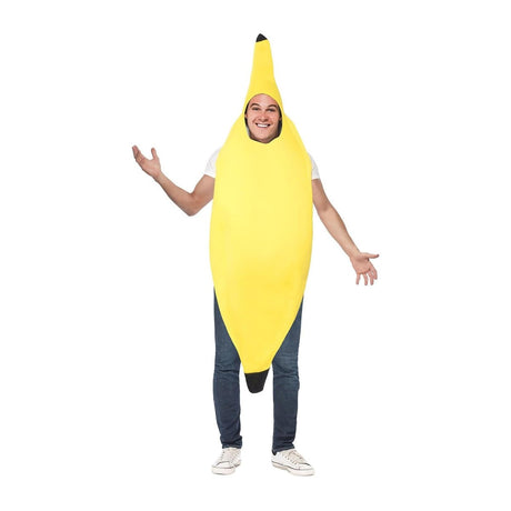 Smiffys - Banana Costume - Adult - Fancy Dress Central