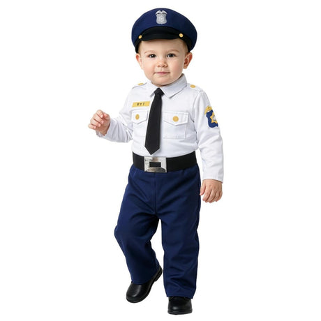 Boland - Rookie Cop Toddler Costume - Boys - Fancy Dress Central