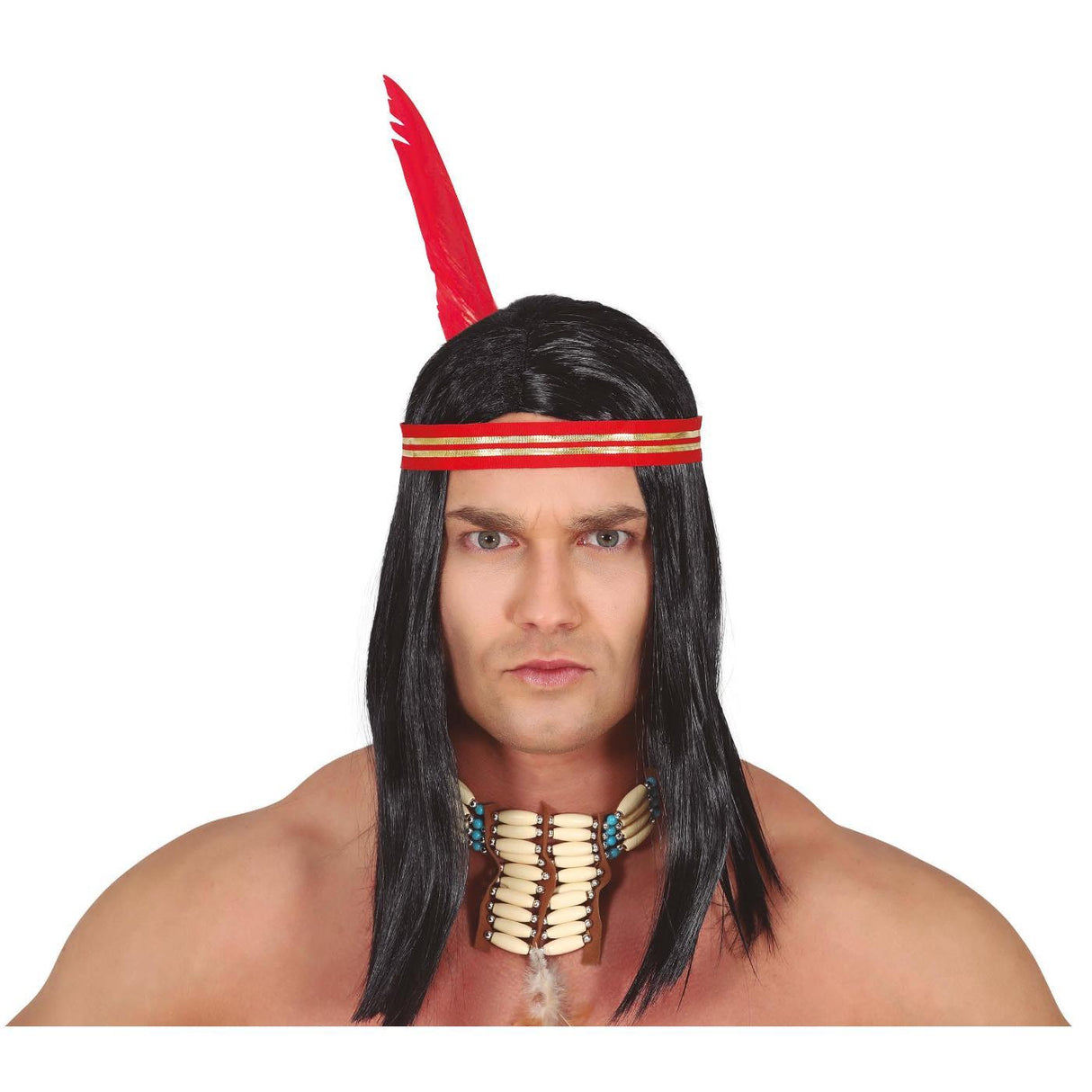 Native American Wig - Adult
