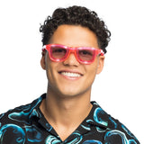 Boland - Blink LED Party Glasses (Pink) - Adult - Fancy Dress Central