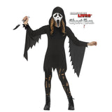 Wicked Costumes - Ghost Face Glamour Costume - Girls - Fancy Dress Central