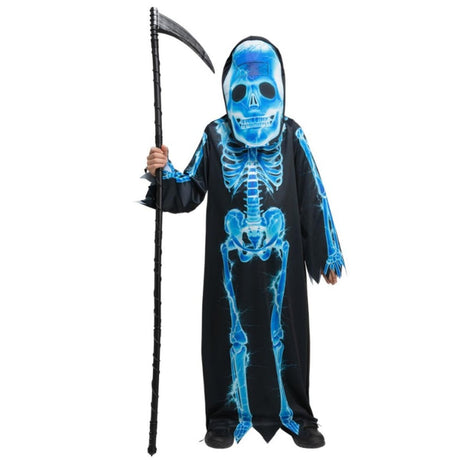 Wicked Costumes - Skeleton Reaper Costume - Child - Fancy Dress Central