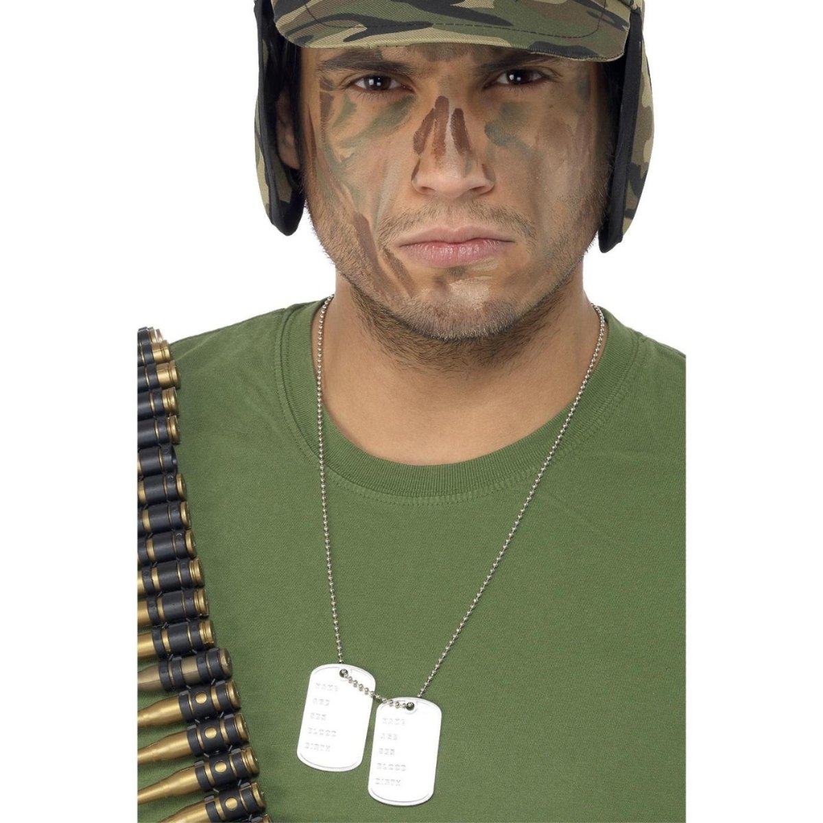 Smiffys - Dogtags on Chain - Adult - Fancy Dress Central