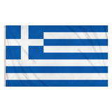 Henbrandt - Greece Flag (5ft x 3ft) - Fancy Dress Central
