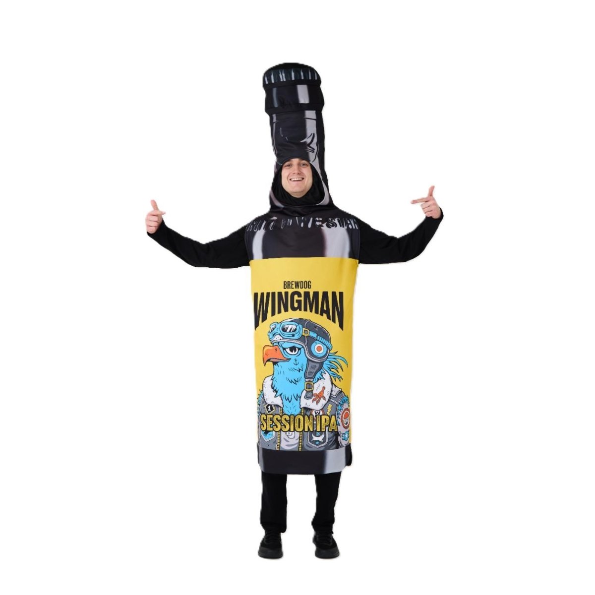 Blues Group - BrewDog Wingman Bottle Costume - Men - Fancy Dress Central