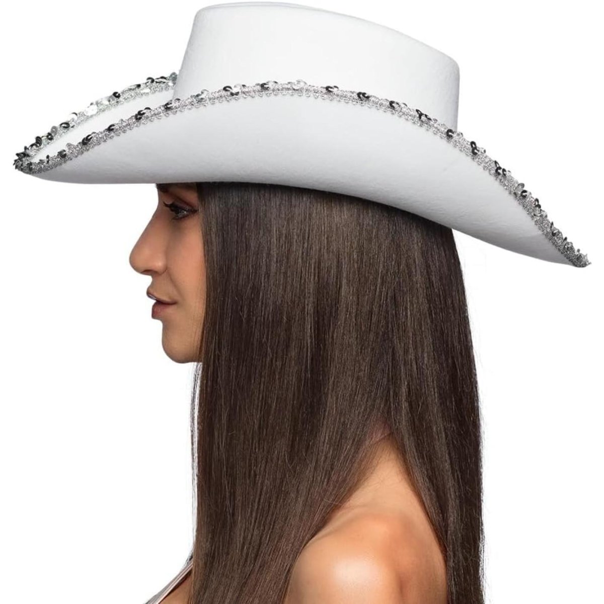 Boland - Bride Cowboy Hat - Women - Fancy Dress Central