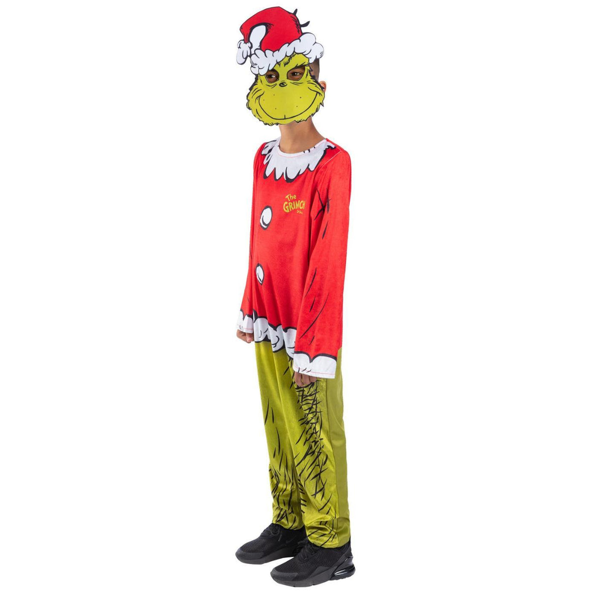 Dr Seuss The Grinch Santa Costume - Child