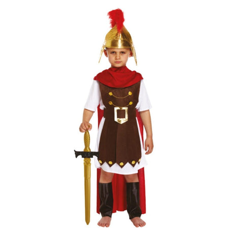 Henbrandt - Roman General Costume - Boys - Fancy Dress Central