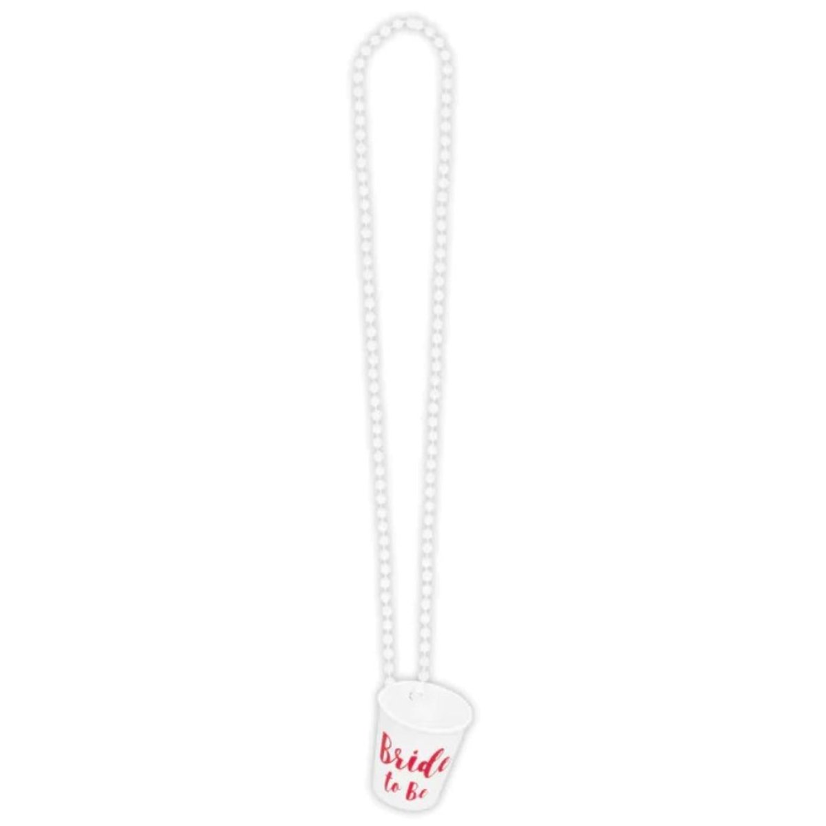 Boland - Bride to Be Shot Glass Necklace - Fancy Dress Central