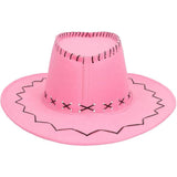 Pink Savanne Cowboy Hat - Adult
