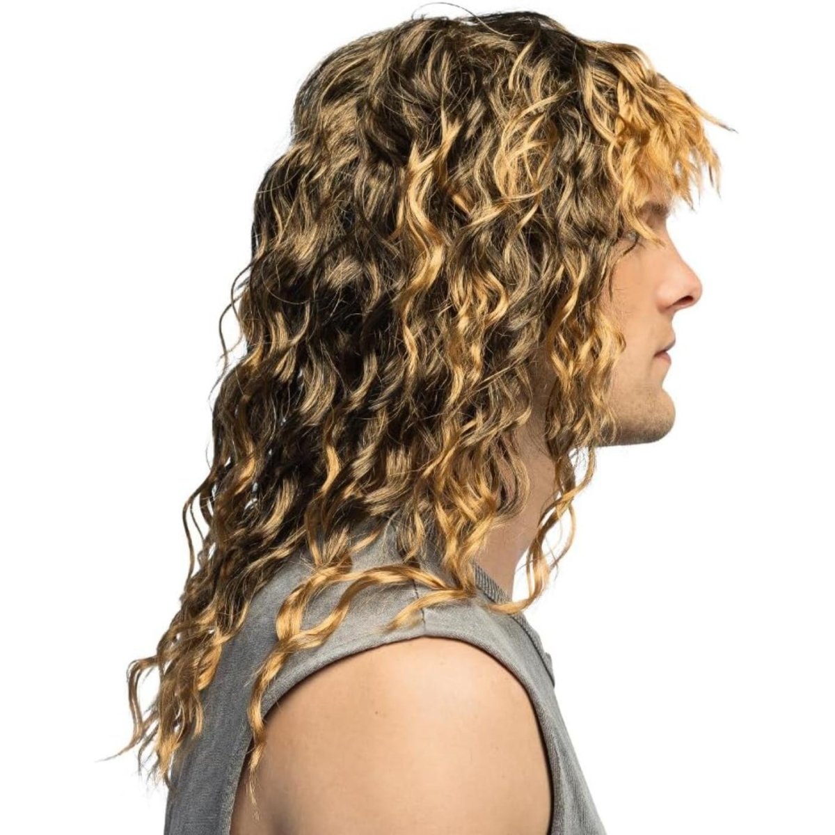 Boland - 80s Rock Star Keith Wig - Men - Fancy Dress Central