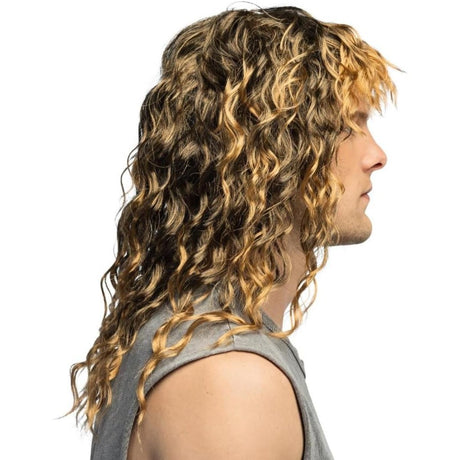 Boland - 80s Rock Star Keith Wig - Men - Fancy Dress Central