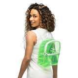 Fancy Dress Central - Clarity Backpack (Neon Green) - Adult - Fancy Dress Central