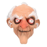 Boland - Grumpy Latex Mask with Hair - Adult - Fancy Dress Central