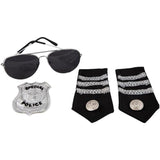Police Accessory Set (3 Piece) - Adult
