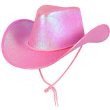 Iridescent Texan Cowboy Hat - Adult
