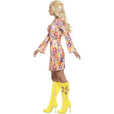 Smiffys - Flower Hippie Costume - Women - Fancy Dress Central