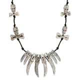 Boland - Skull & Fang Necklace - Adult - Fancy Dress Central