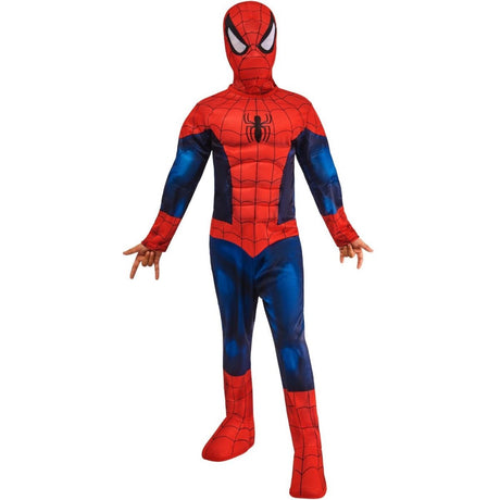 Rubies - Spider - Man Deluxe Costume - Boys - Fancy Dress Central