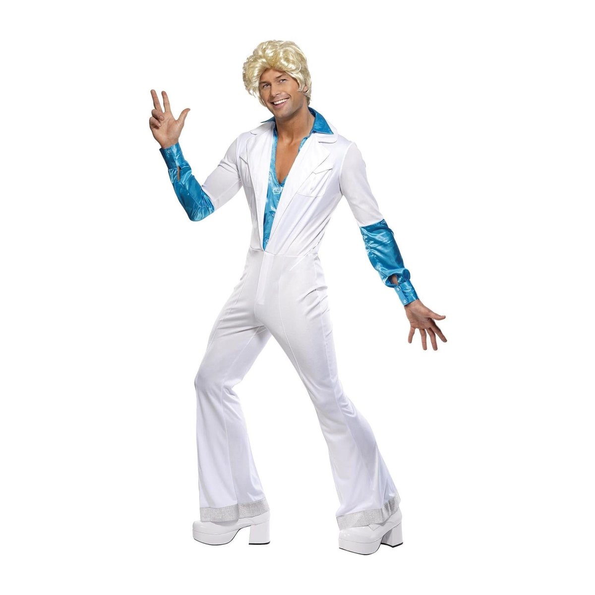 Smiffys - Disco Man Costume - Men - Fancy Dress Central