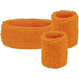 Sweatband Set (Orange) - Adult