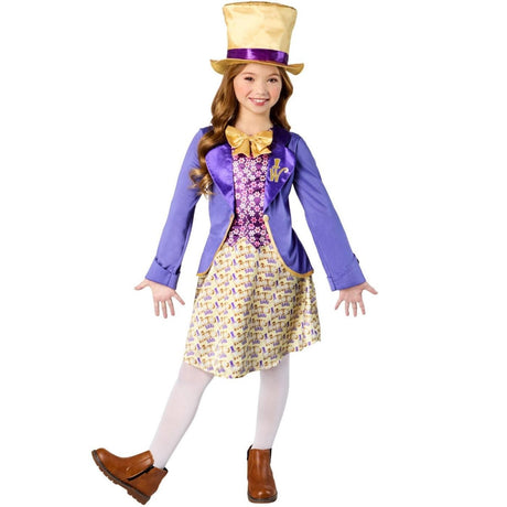Rubies - Willy Wonka Costume - Girls - Fancy Dress Central