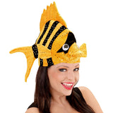 Tropical Fish Hat (Orange) - Adult