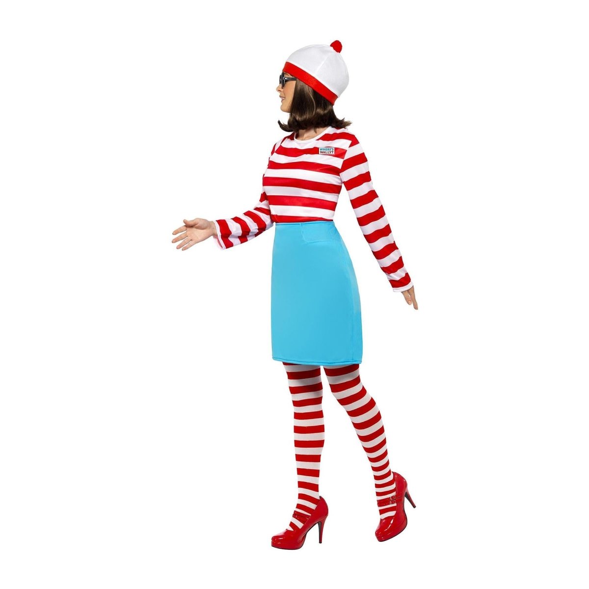 Smiffys - Where's Wally? Wenda Costume - Women - Fancy Dress Central