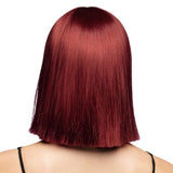 Fancy Dress Central - Bob Wig with Fringe (Brown) - Adult - Fancy Dress Central