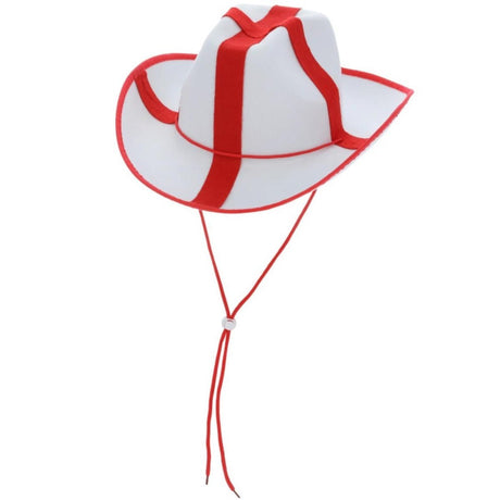 Smiffys - Felt England Cowboy Hat - Adult - Fancy Dress Central